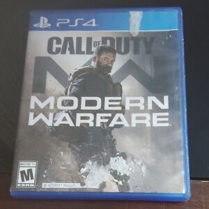 Call Of Duty Modern Warfare Video Game PS4